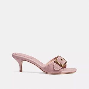 Coach Pink Kitten Heels – Size 6 – Gently Worn